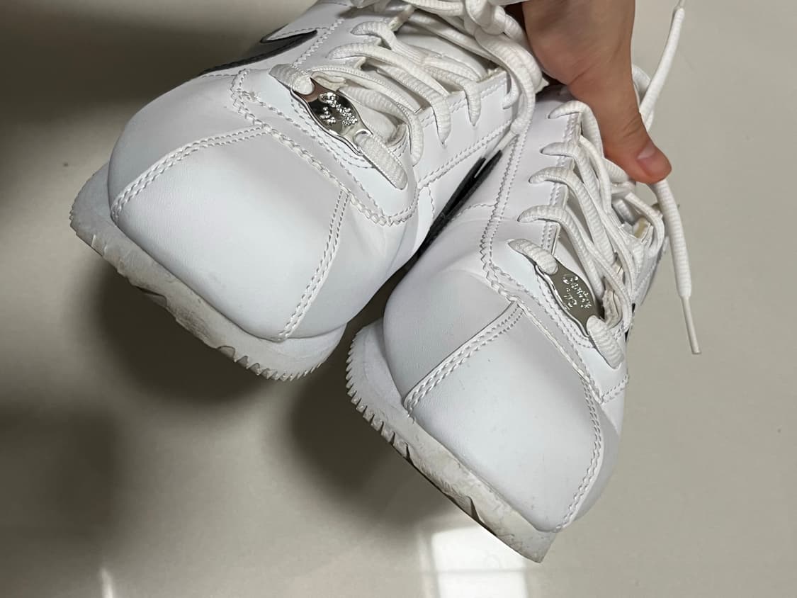 나이키 코르테즈 베이직 SL 화이트블랙 GS 상품이미지7