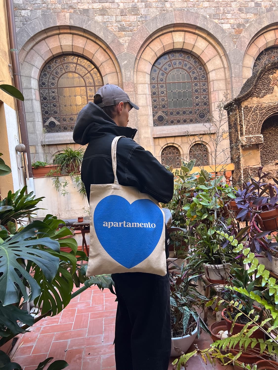 <새상품🩵>Apartamento 아파르타멘토 하트 토트백 에코백 상품이미지2