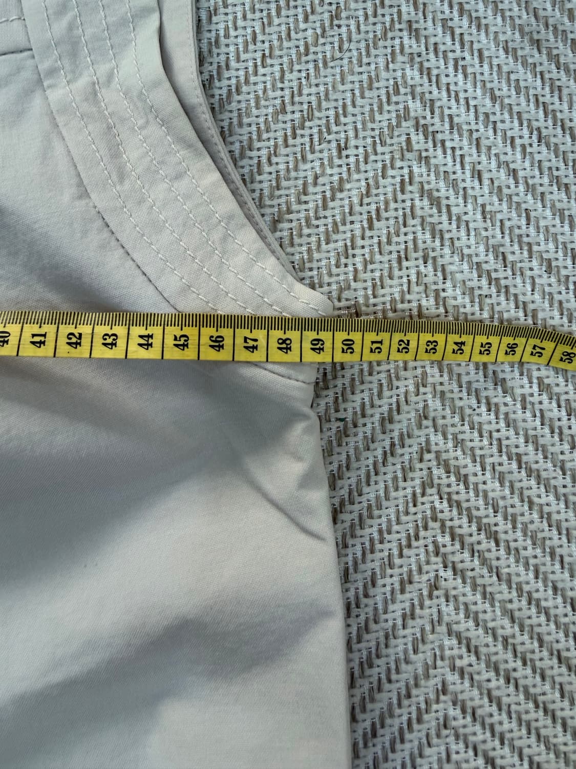 정품) 마쥬 베이지 민소매 블라우스 1 상품이미지9