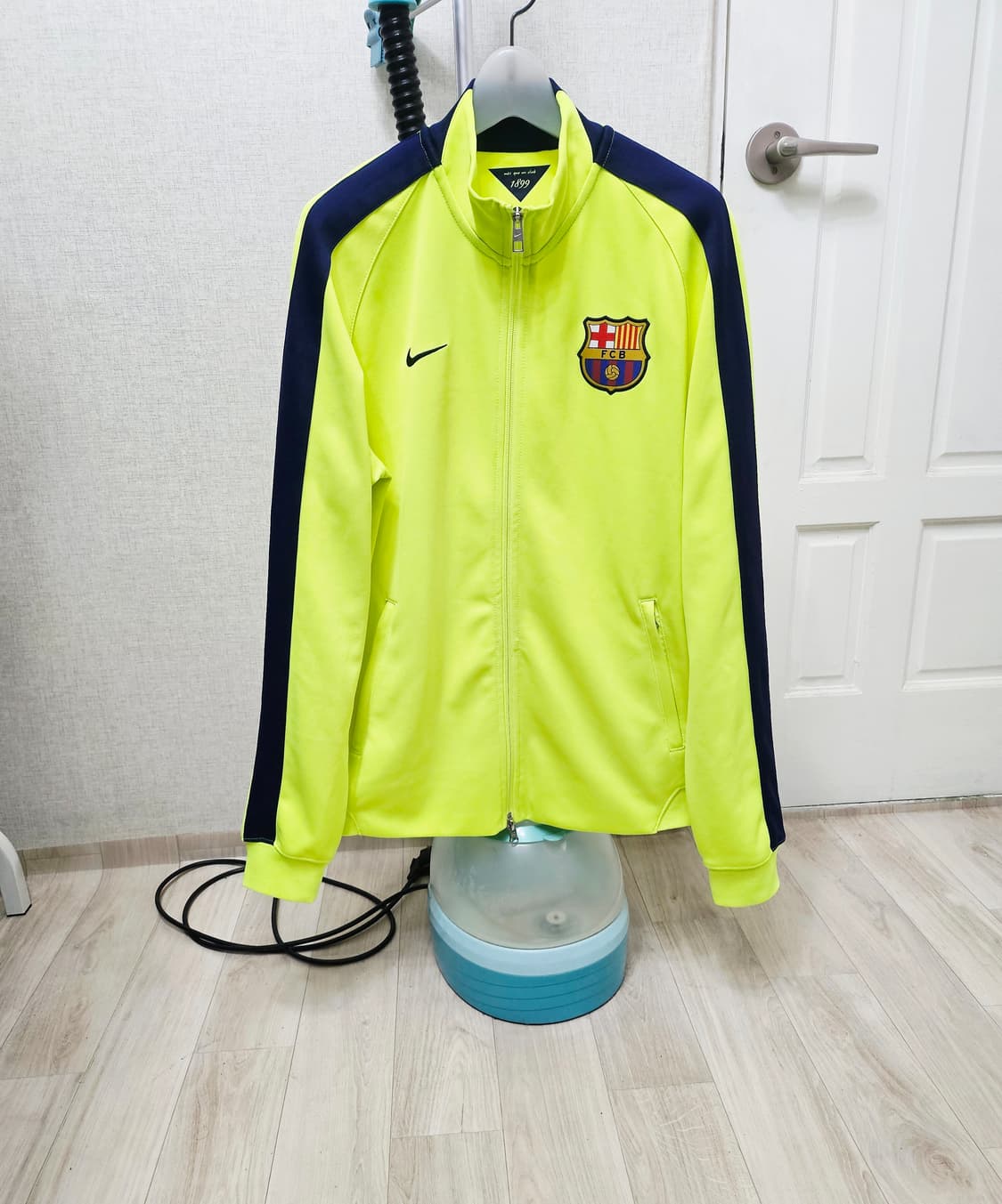 (100)L☆우주매물☆나이키 바르셀로나 N98어센틱[형광네이비]트랙탑져지 상품이미지1