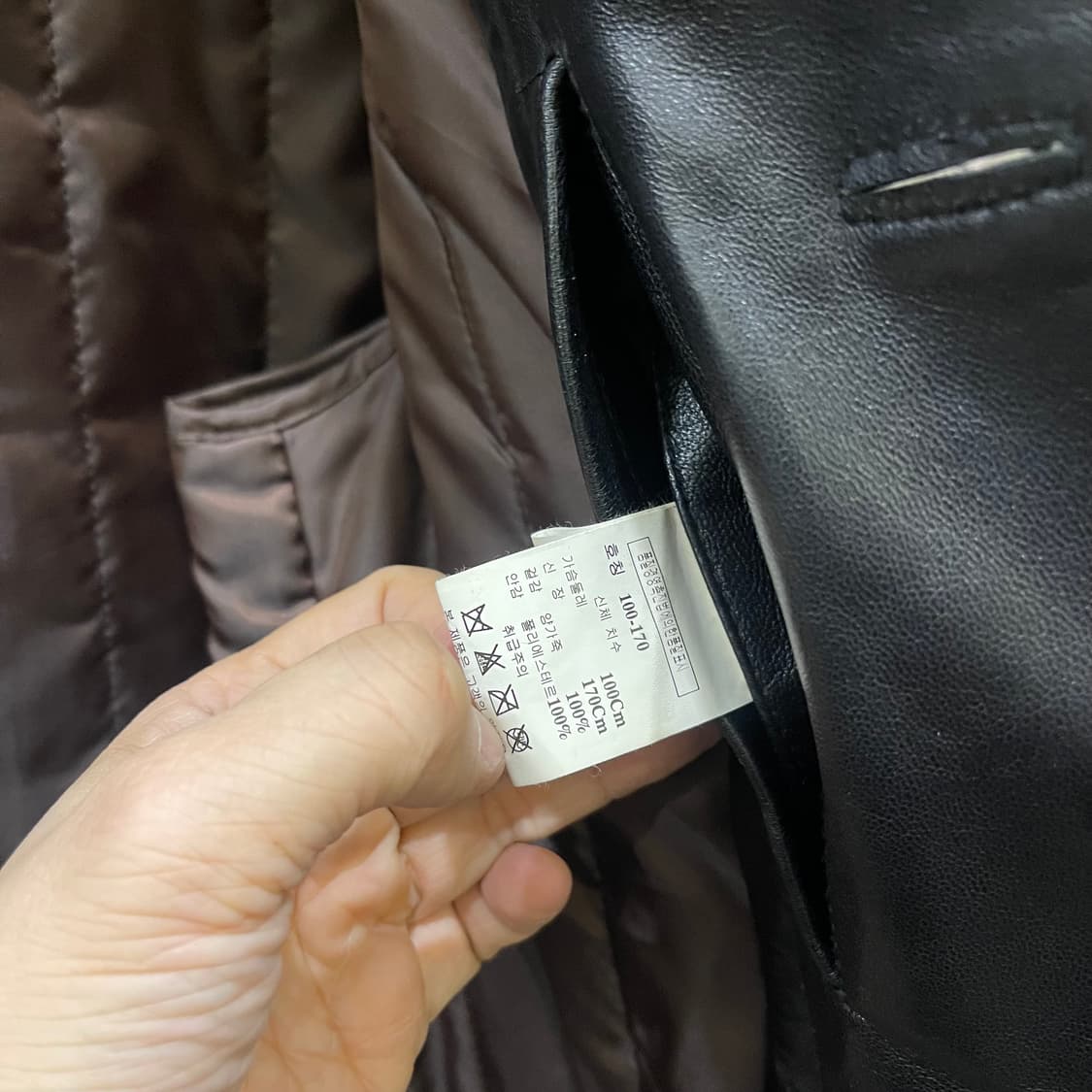 L'UOMO (양가죽)leather jacket 상품이미지9