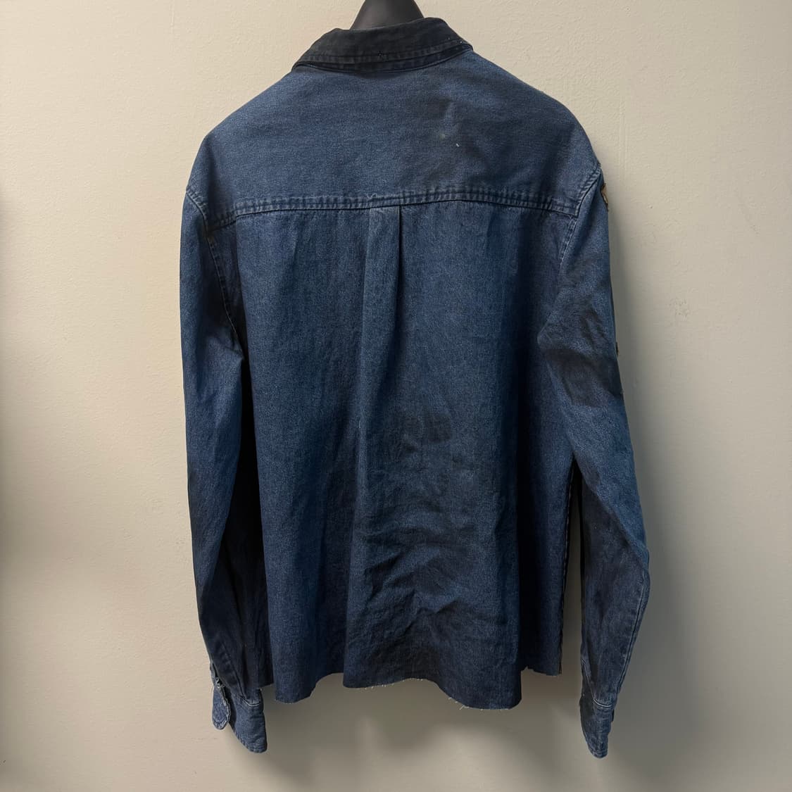 빈티지 코팅왁스 커스텀 데님자켓  상품이미지7