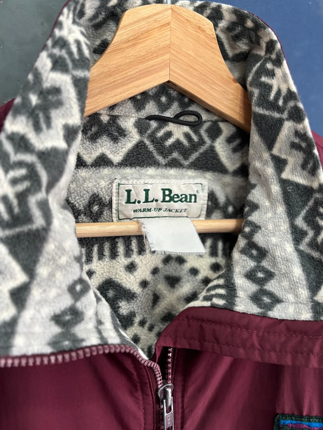 80s90s L.L.Bean Warm-Up Jacket 상품이미지4