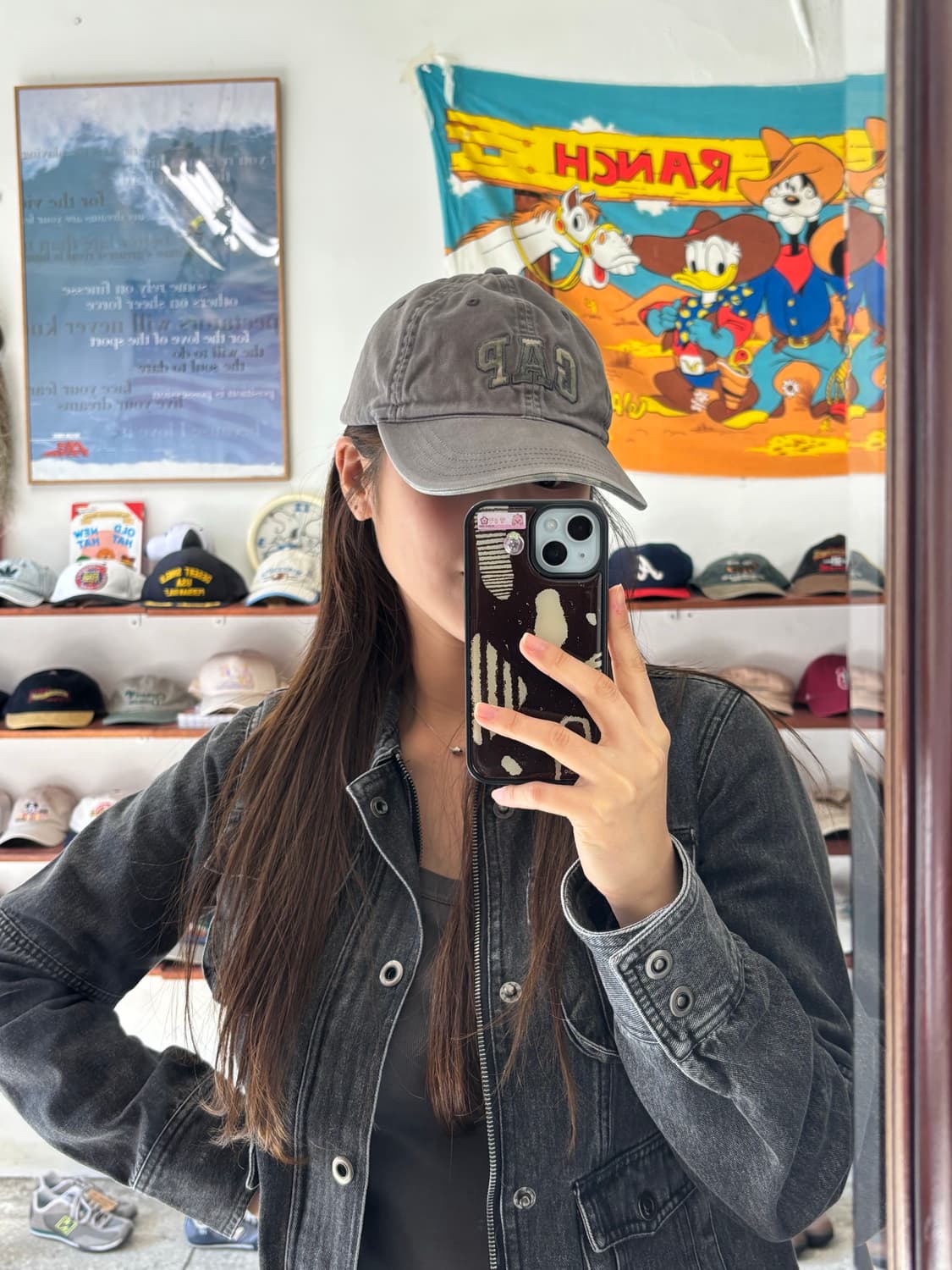 갭 빈티지 볼캡 상품이미지2