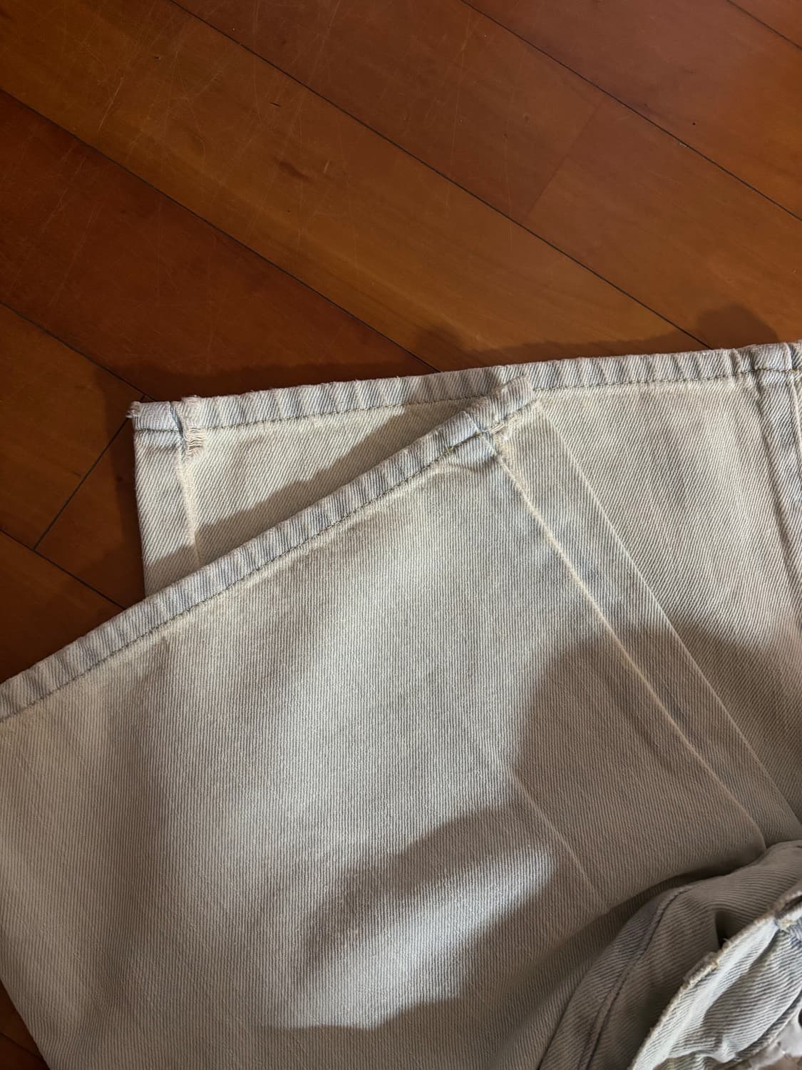 [2] 폴리테루 고시마 데님 블리치드 아이스 상품이미지4