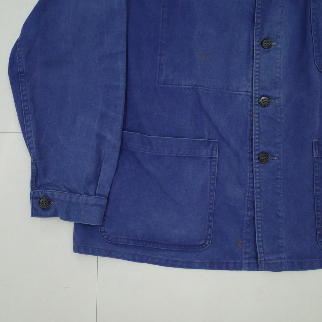 60년대 프렌치 클럽칼라 레일로드 초어 워크 자켓  상품이미지4