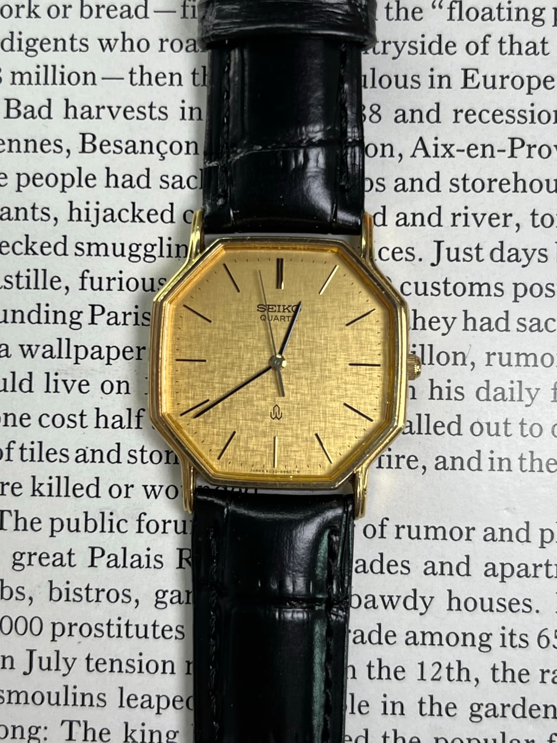 Vintage Seiko Quartz Chariot Watch 상품이미지2