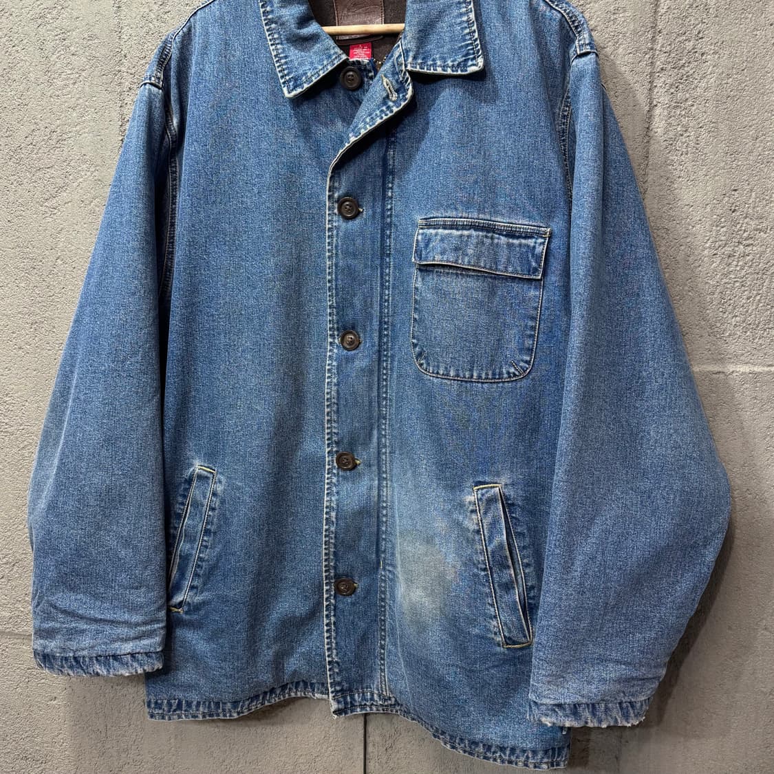 90s 갭 GAP 블랭킷 데님 초어 자켓 (XL)   상품이미지2