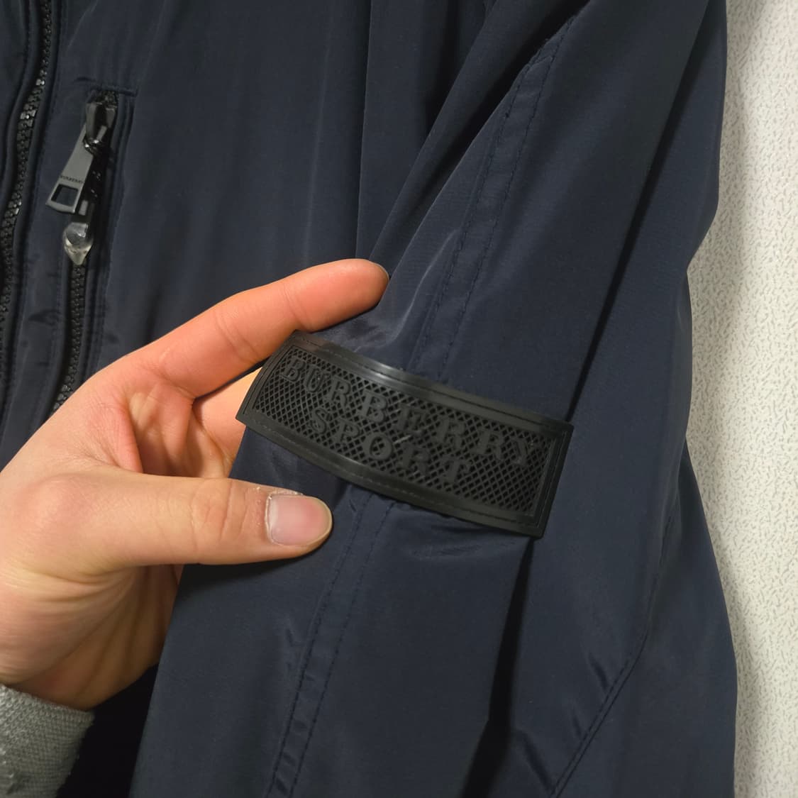 버버리스포츠 네이비 블루종 자켓 /남성 자켓/ 남자 자켓  상품이미지2