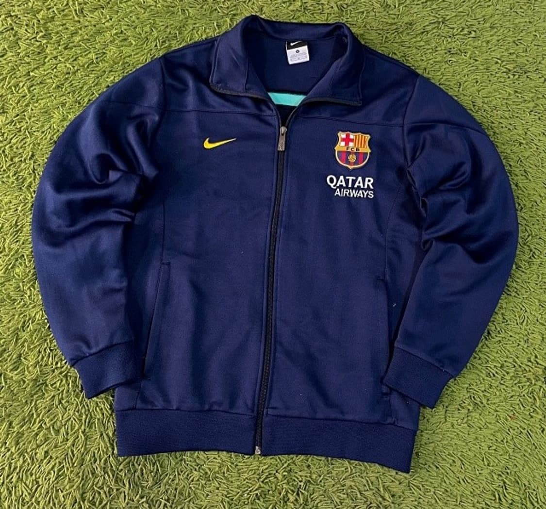 나이키 FC 바르셀로나 네이비 트랙탑 져지집업 95/M 상품이미지1