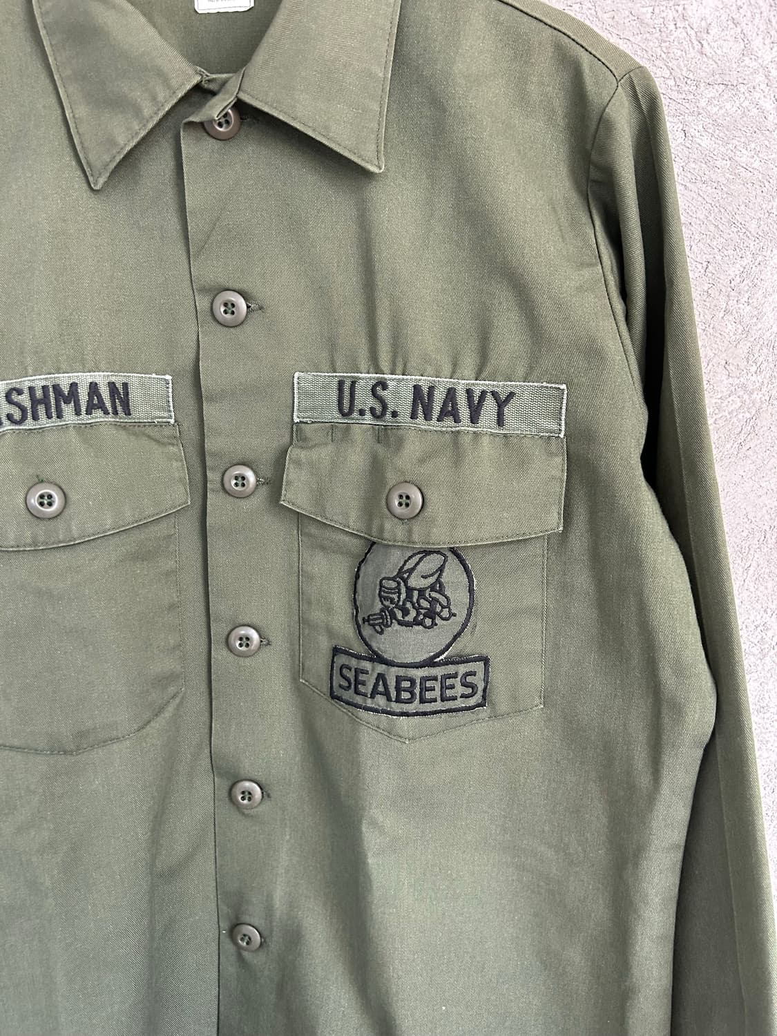 80‘s OG-507  미군 셔츠 상품이미지4