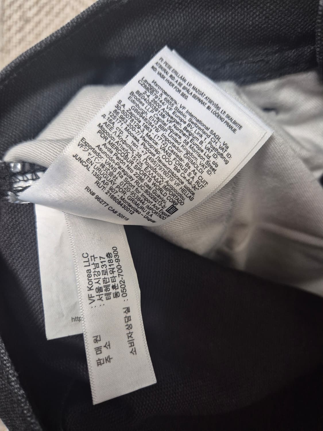 반스 카펜터 팬츠 블랙 31사이즈 상품이미지4