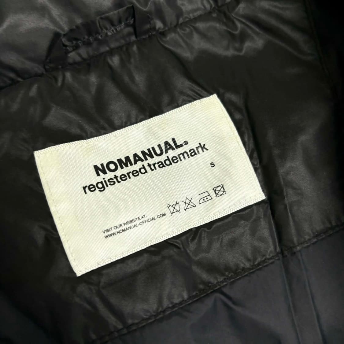 노매뉴얼 신형 스카디 덕다운 자켓 걸즈 글로시 숏패딩(S) 상품이미지5