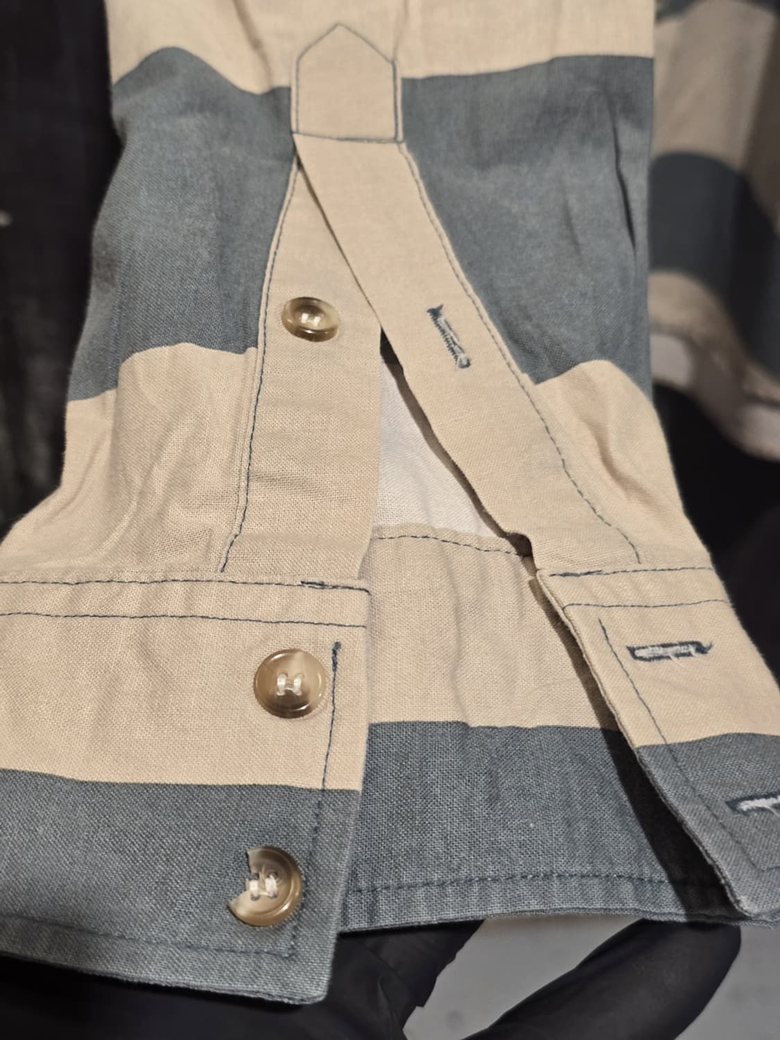 90s Roper Western Stripe Shirt 상품이미지3