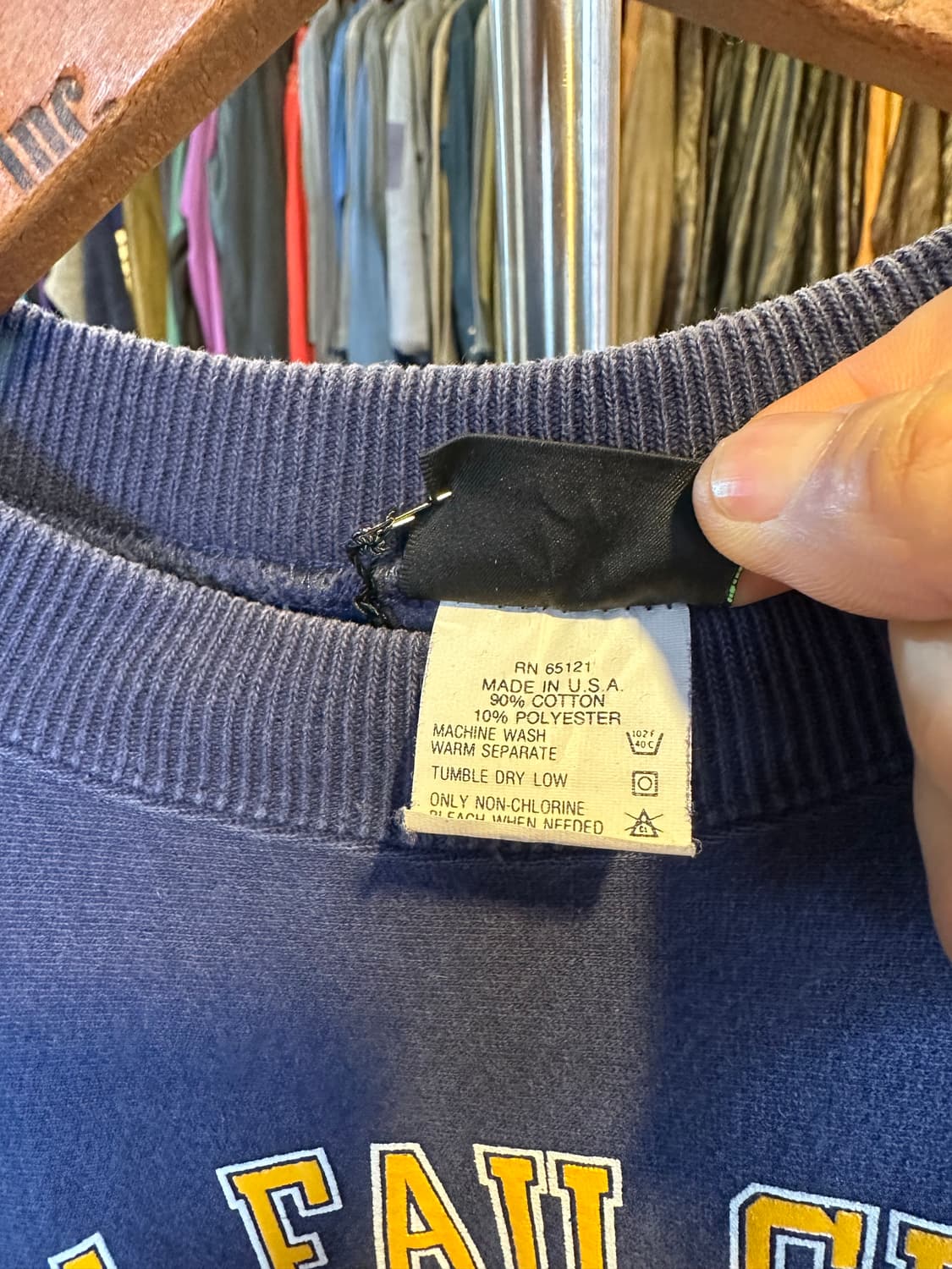 90s Camber 헤비 리버스위브 스웻셔츠 상품이미지8