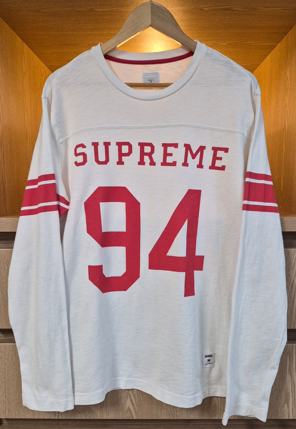 SUPREME "14FW" 94 FOOTBALL LONG-SLEEVE 상품이미지1