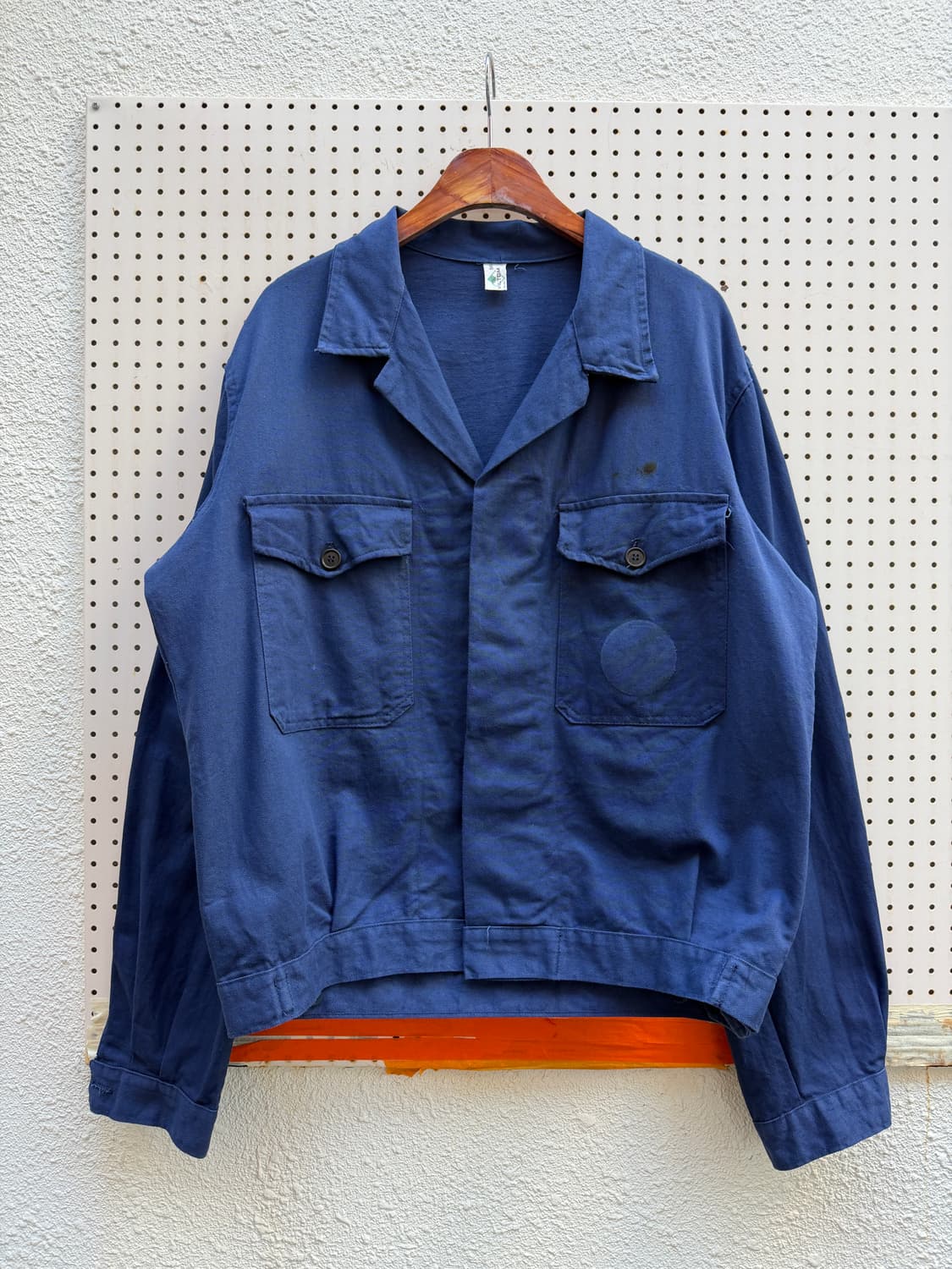 OLD VINTAGE NAVY MECHANIC 메카닉 프렌치워크자켓 상품이미지1