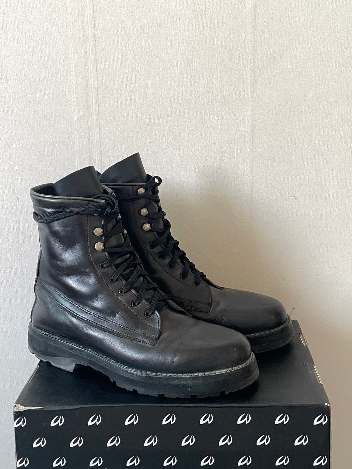 빈티지 밀리터리 컴뱃 부츠 265 상품이미지1
