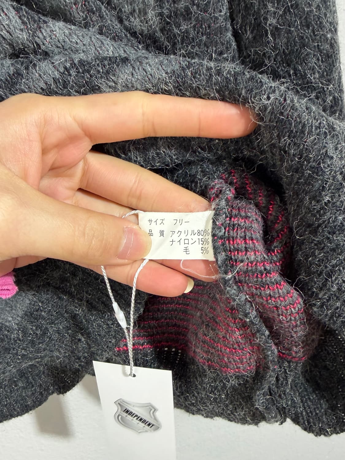 90s MODS 체커보드 모즈 니트 상품이미지6