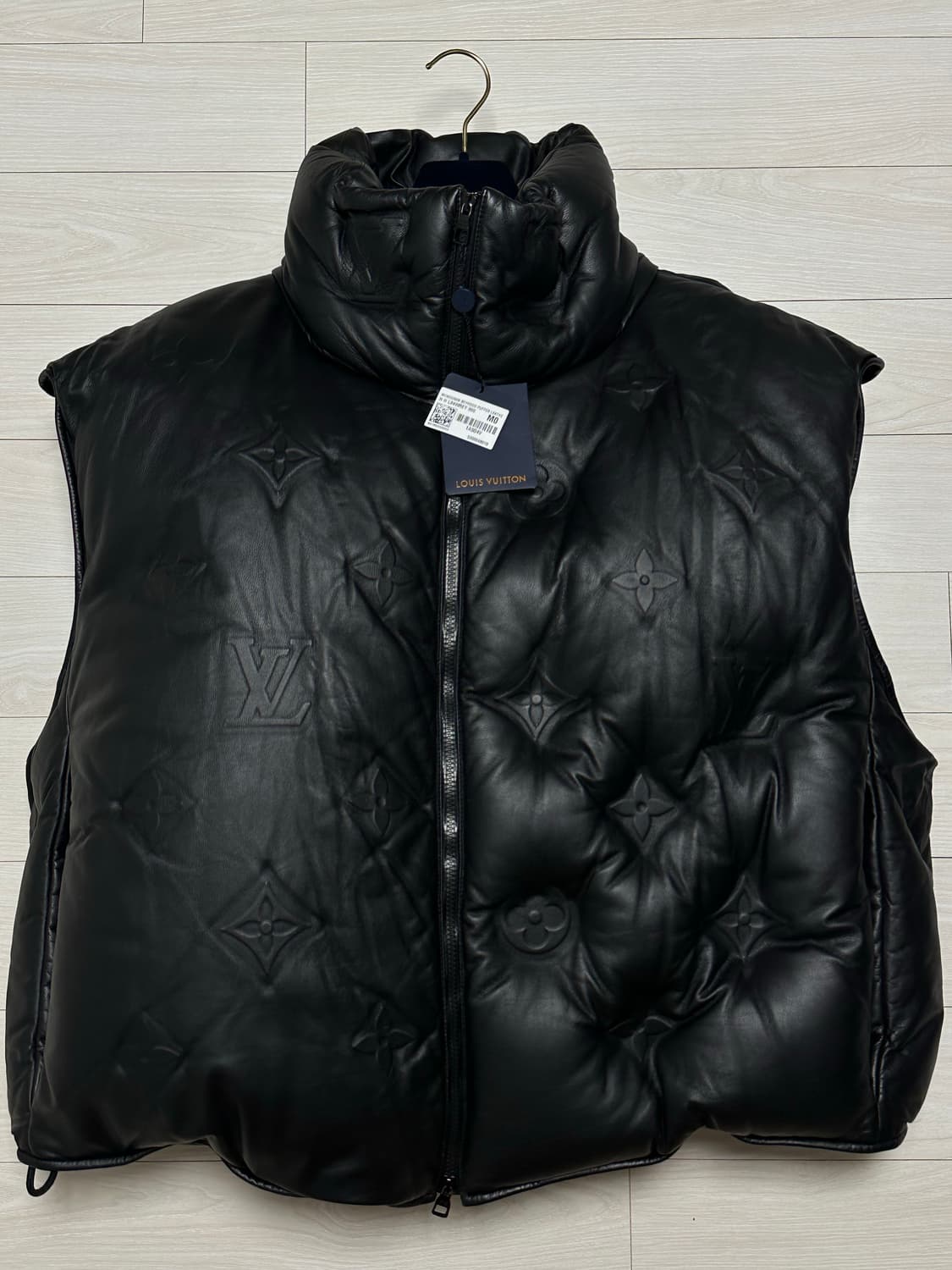 루이비통 보이후드 푸퍼 조끼패딩 M(105-110) 블랙 상품이미지5
