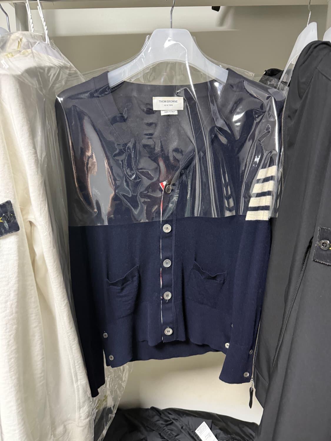 톰브라운 메리노울 가디건 2사이즈 급처 상품이미지1