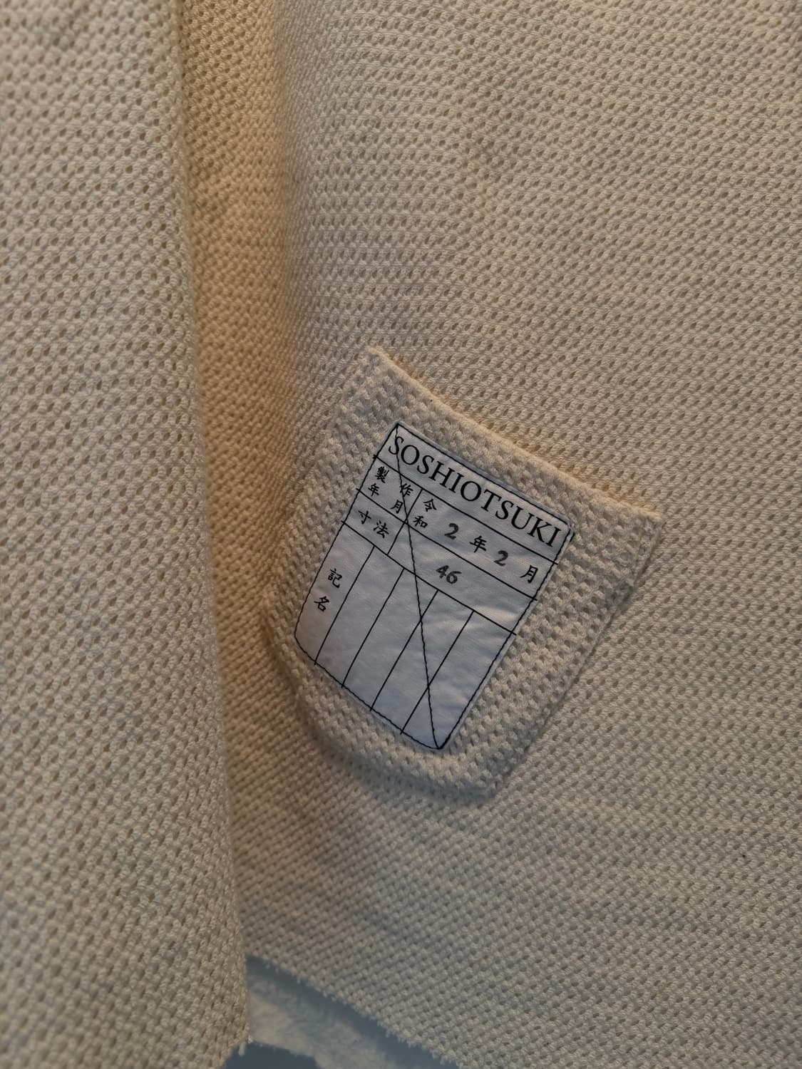 Soshiotsuki Waffle Henley 상품이미지3