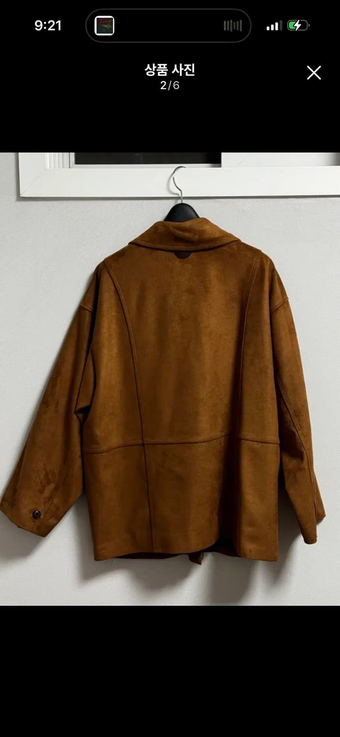 depond 드파운드 스웨이드 싱글 자켓 상품이미지2