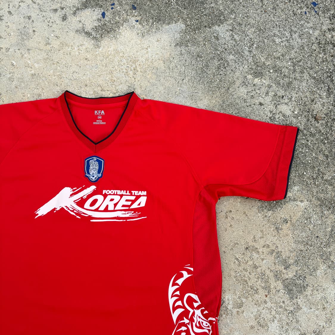 KFA 대한민국 투혼 붉은악마 오피셜 유니폼 반팔티 L 상품이미지2
