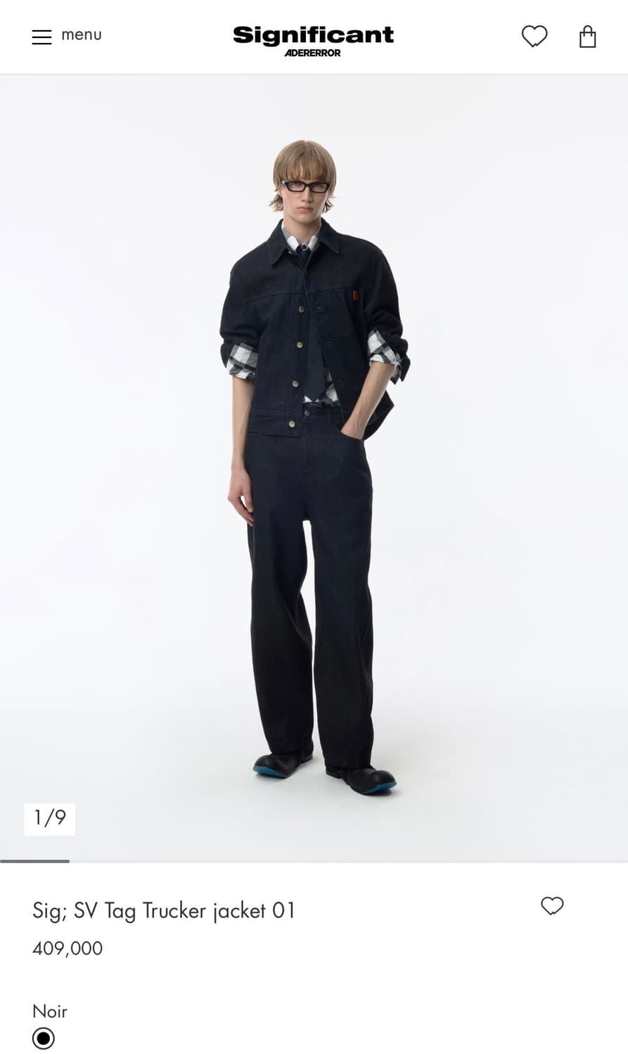 아더에러 시그니피컨트 트러커 자켓 상품이미지1