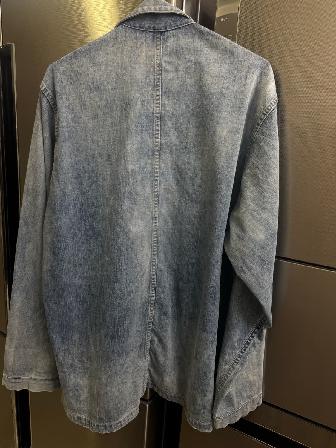 아프레쎄 22fw 데님 커버올 us navy 상품이미지7