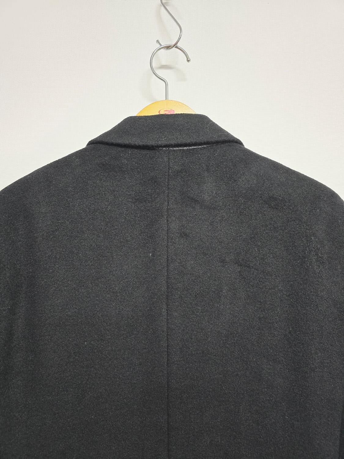 지오지아 모캐시미어혼방 블랙 남성 코트100 상품이미지5