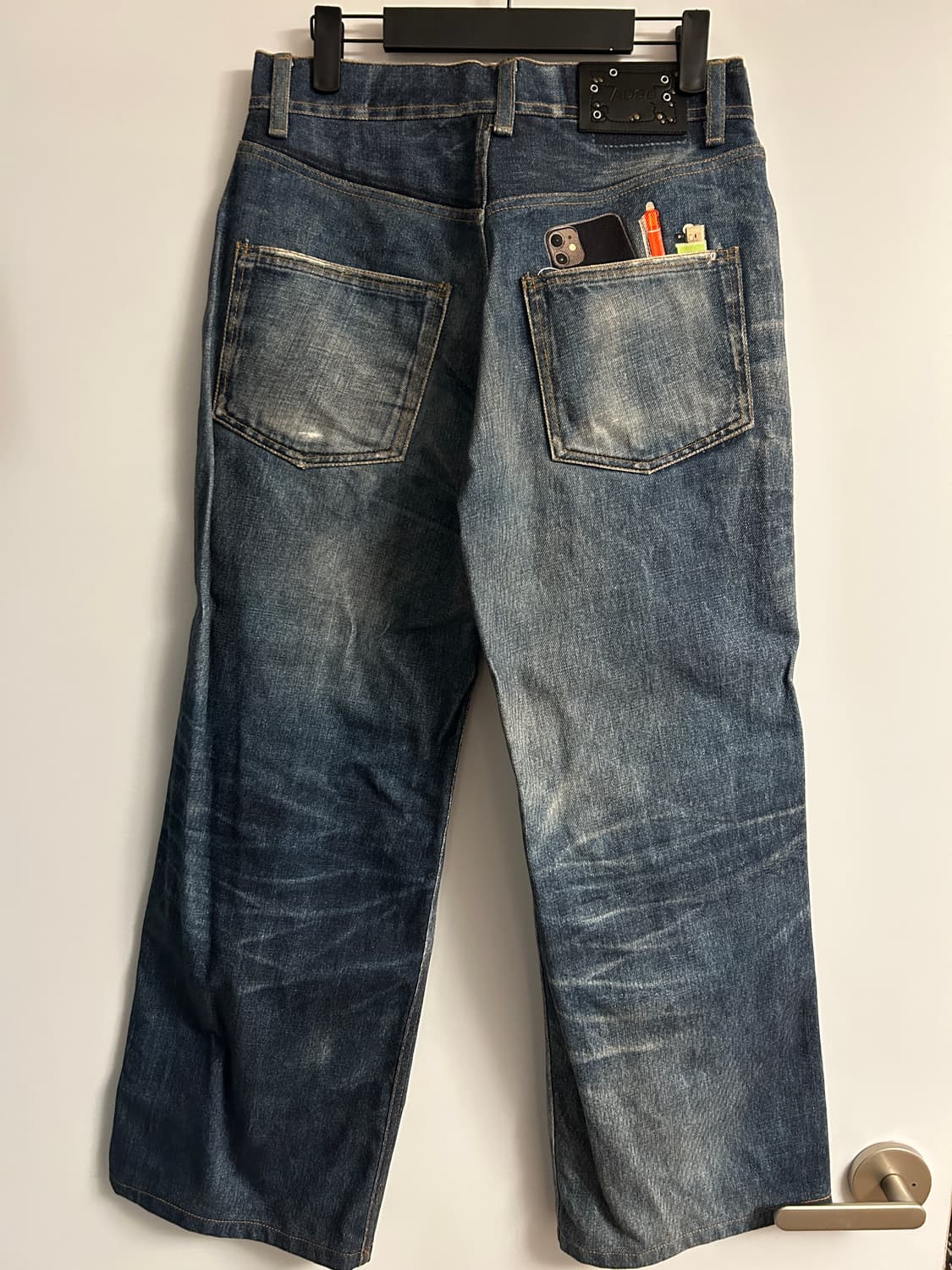 앤더슨벨 ANDERSSON BELL 트롱프뢰유 프린티드 데님 팬츠 상품이미지5