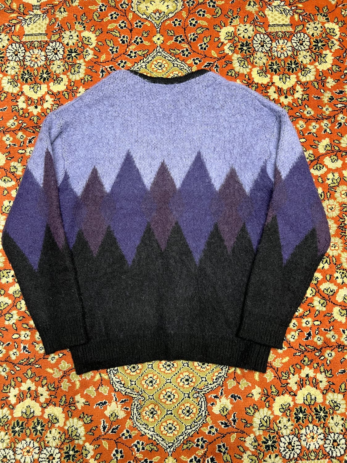 [S] 비슬로우 아가일 울 가디건 (100) 상품이미지4