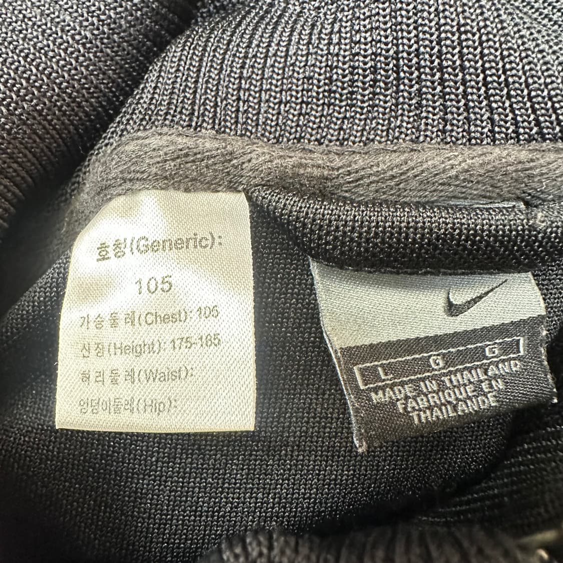 나이키 00s 유벤투스 빅로고 블랙트랙탑져지 105 상품이미지3