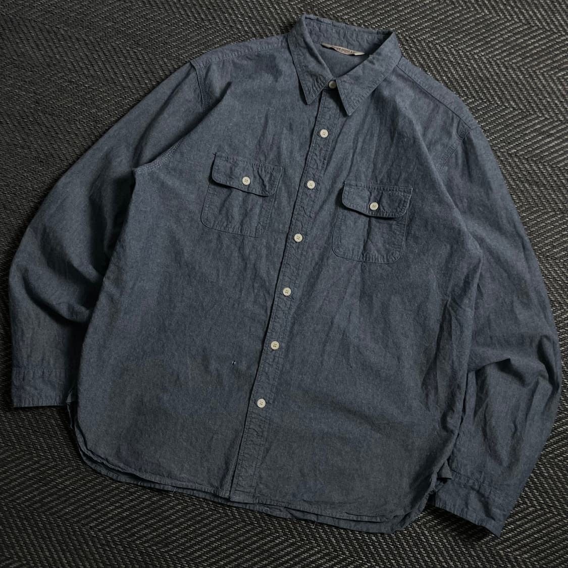 유니폼브릿지 아메카지 샴브레이 데님 셔츠 y 4091 상품이미지1