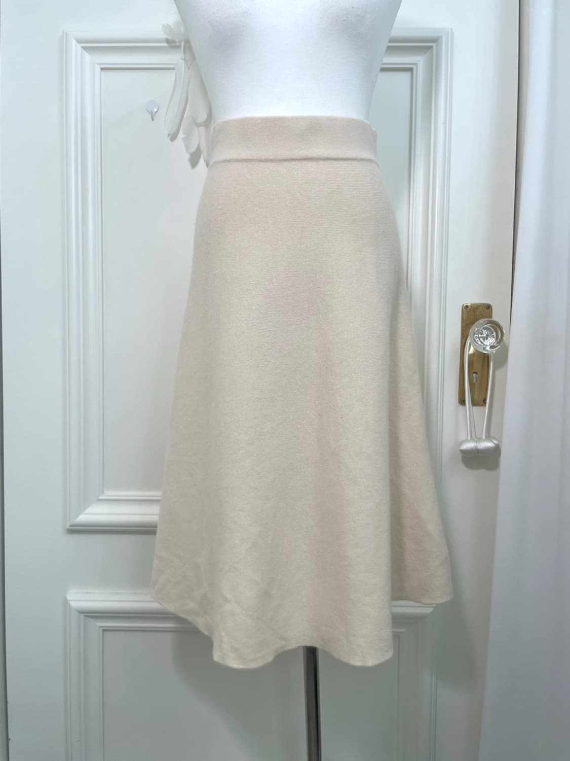 ivory flare knit midi skirt 상품이미지5