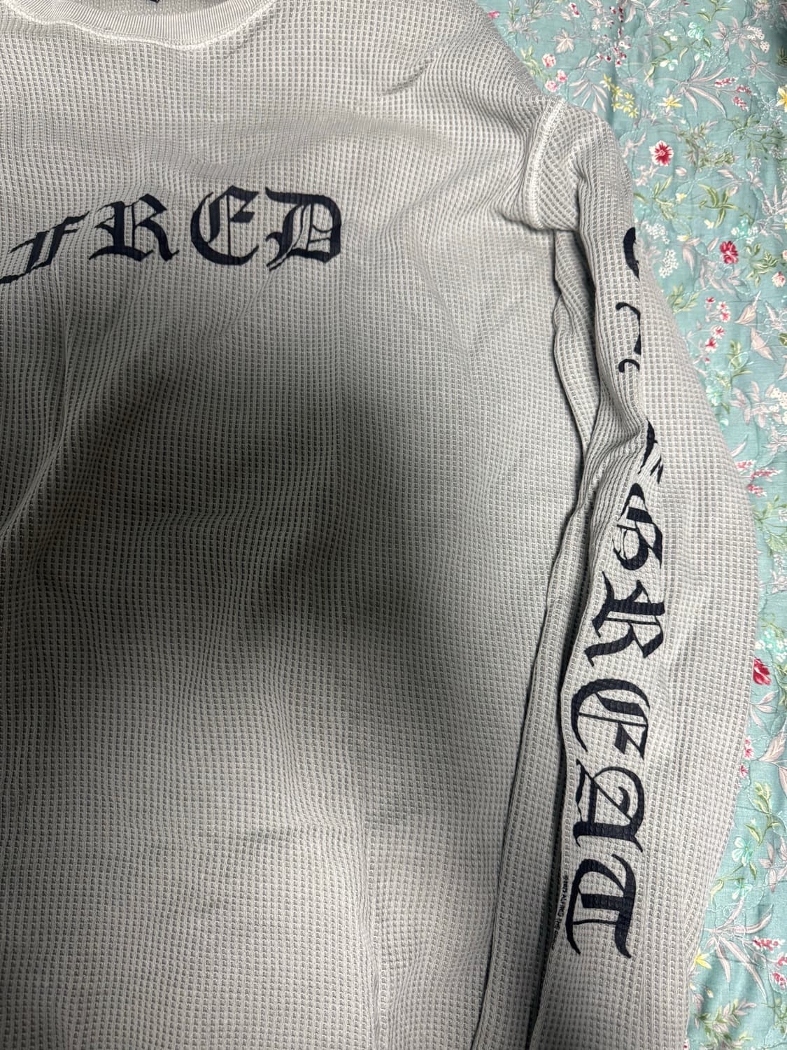 [S]헤리티지플로스 알프레드 피그먼트 롱슬리브 라이트그레이 상품이미지3