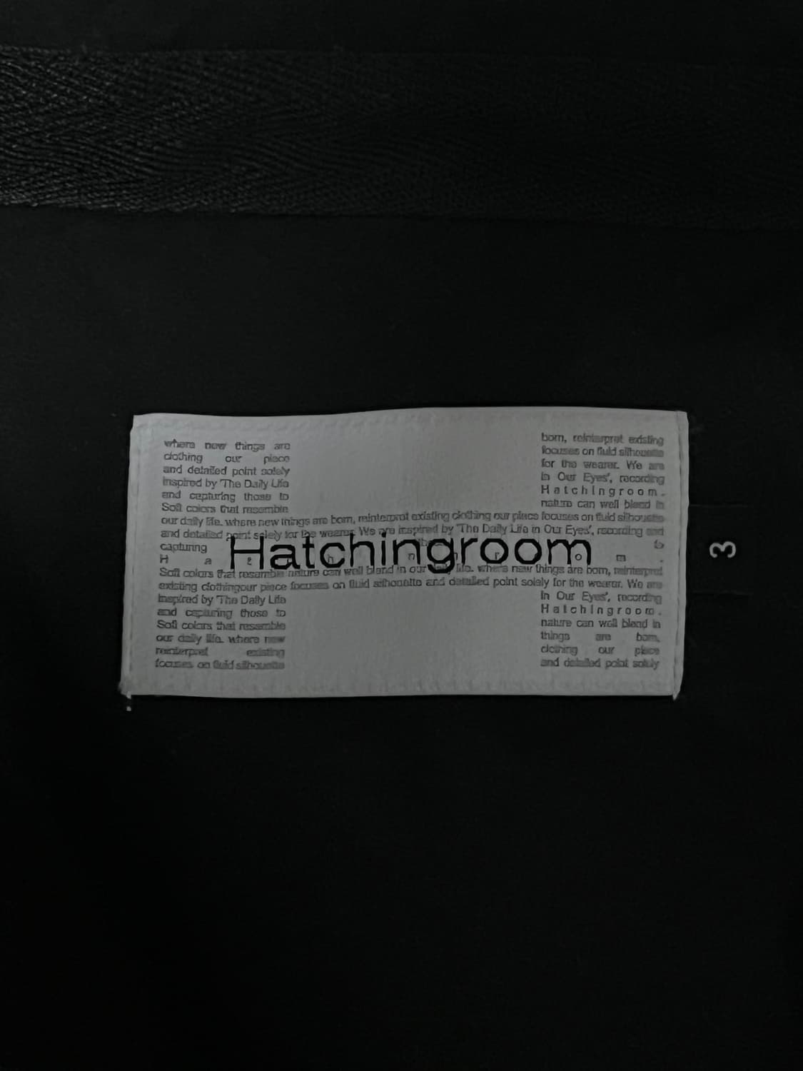 해칭룸 리버스 M65 자켓 블랙 3사이즈 상품이미지5