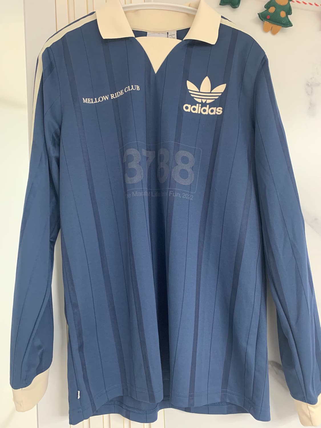 아디다스 mrc 그래픽 롱슬리브 저지 크루 M사이즈 상품이미지1