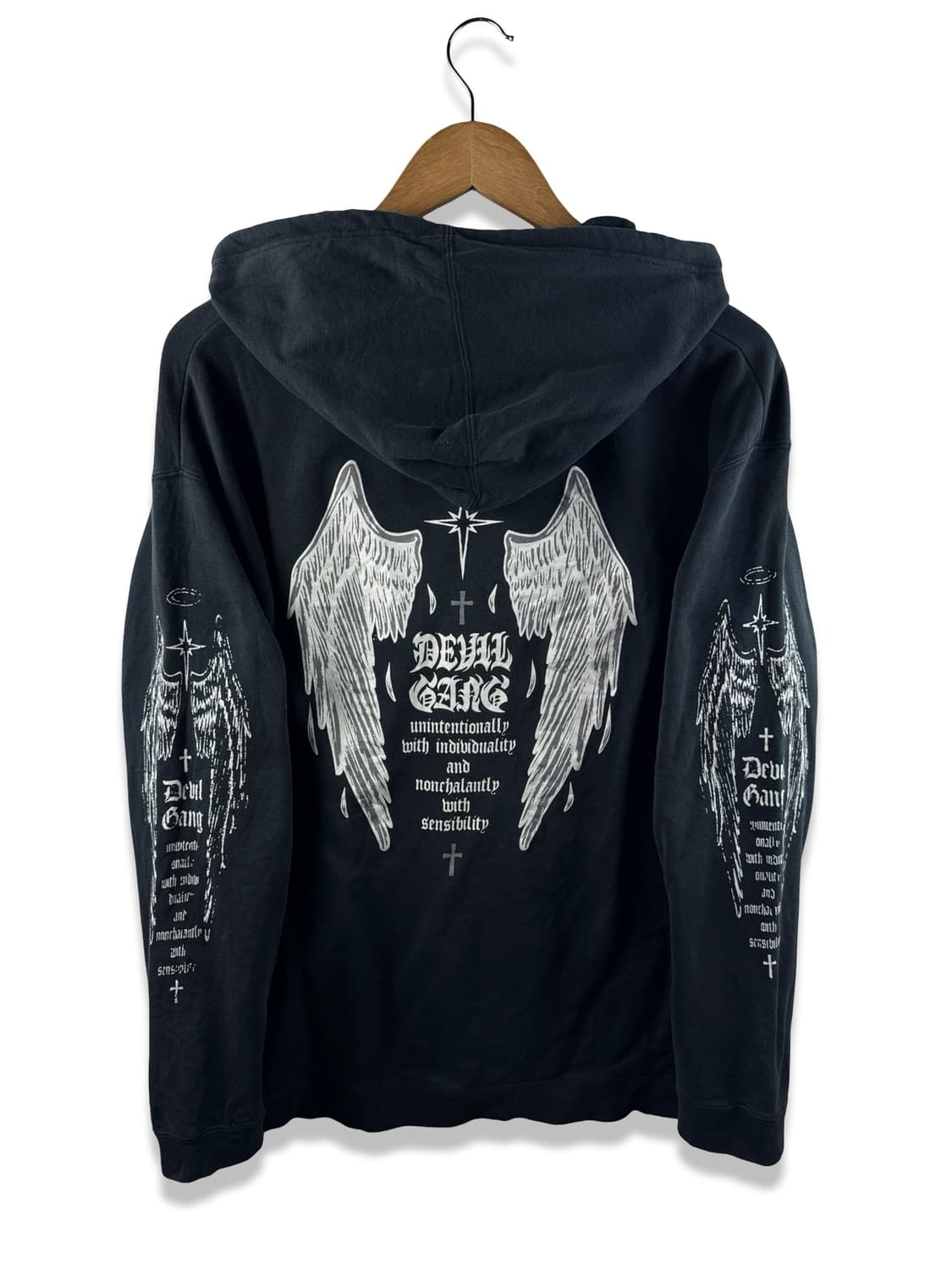 JPN 펑크 갸루 프린팅 후드집업1971 상품이미지1