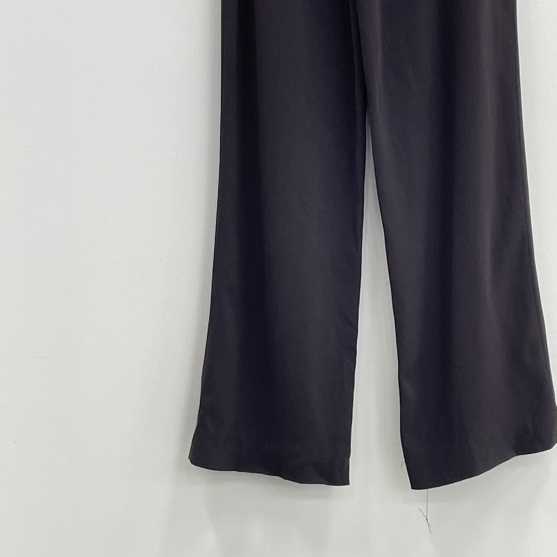 막스마라 브라운 스트레이트 핏 슬랙스 상품이미지6