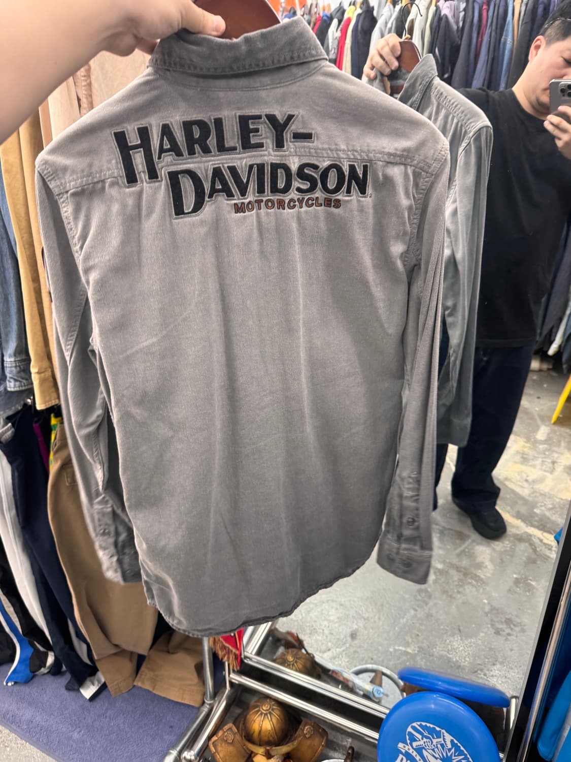 할리데이비슨 빈티지 셔츠 상품이미지5