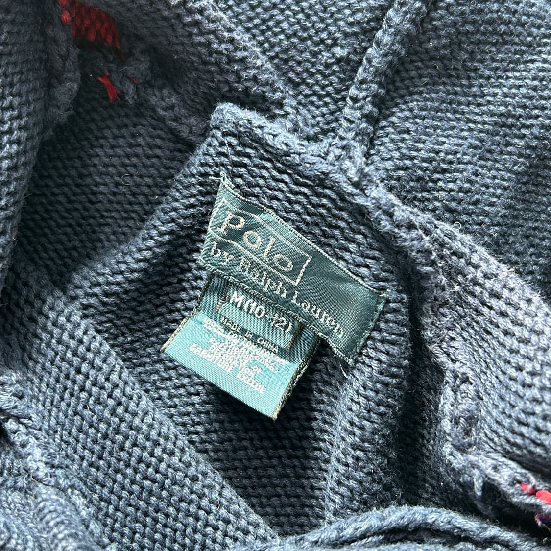 폴로 랄프로렌 빅포니 네이비 후드니트  상품이미지6