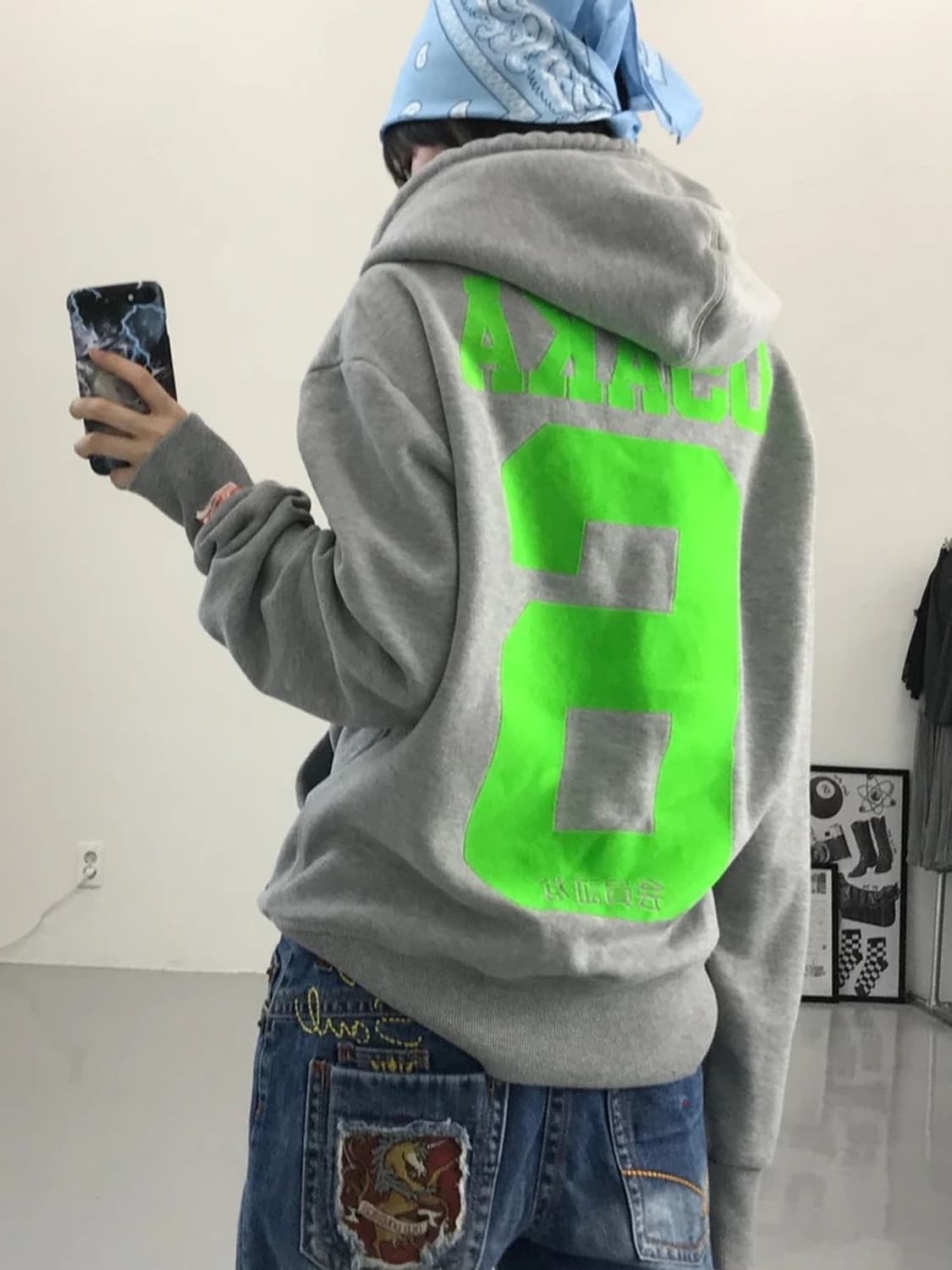 슈퍼드라이 오사카 후드집업 상품이미지2