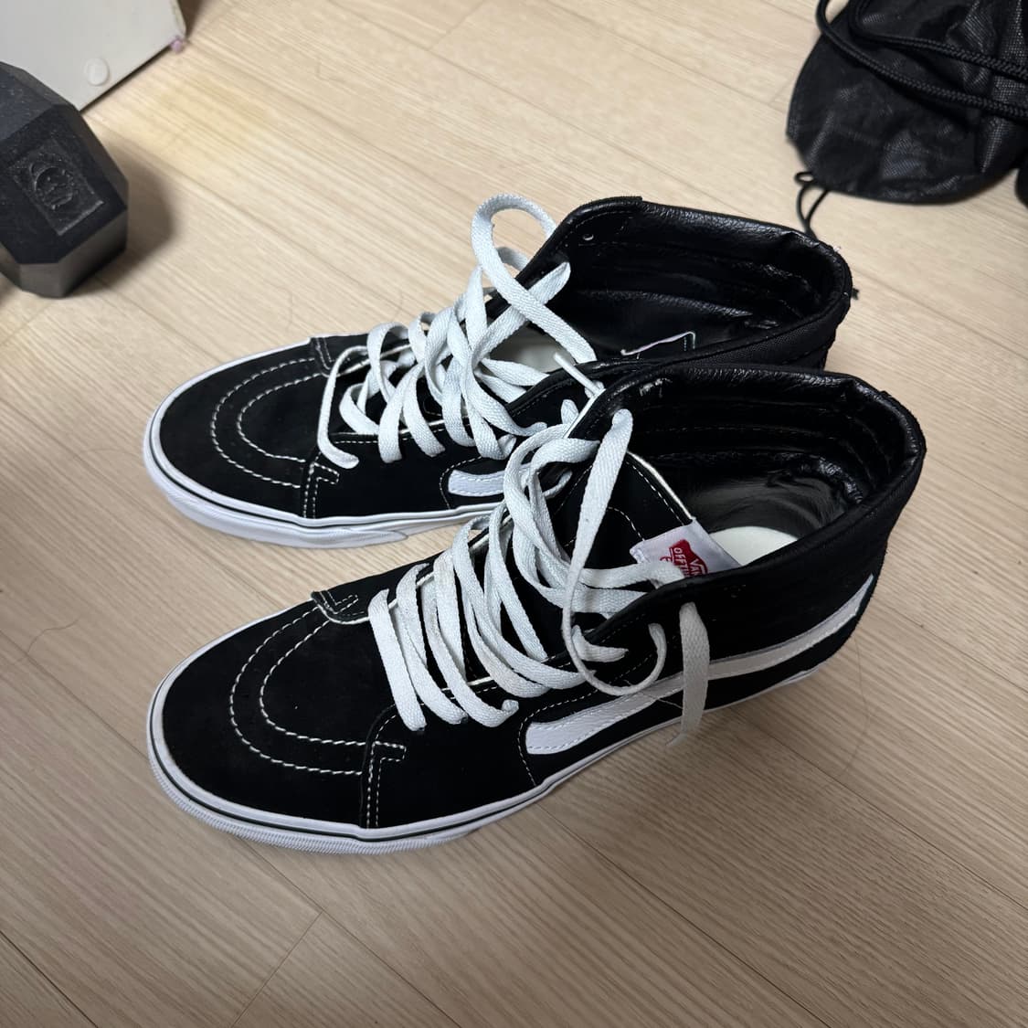 [280] 반스 스케이트 하이탑 블랙 상품이미지2