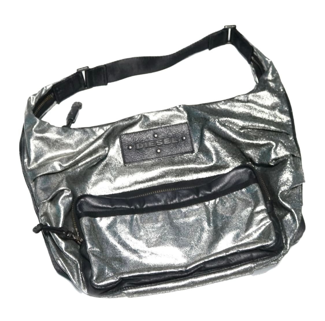 디젤 실버 숄더백 상품이미지1