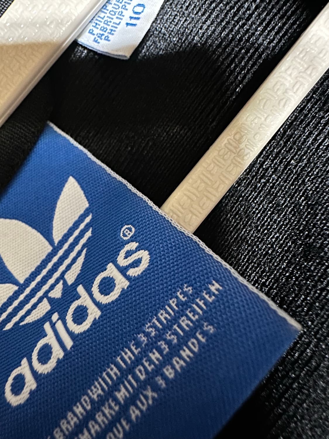 아디다스 져지 아디다스 구파이어버드 블랙 트랙탑 불꽃져지 집업 110 상품이미지4