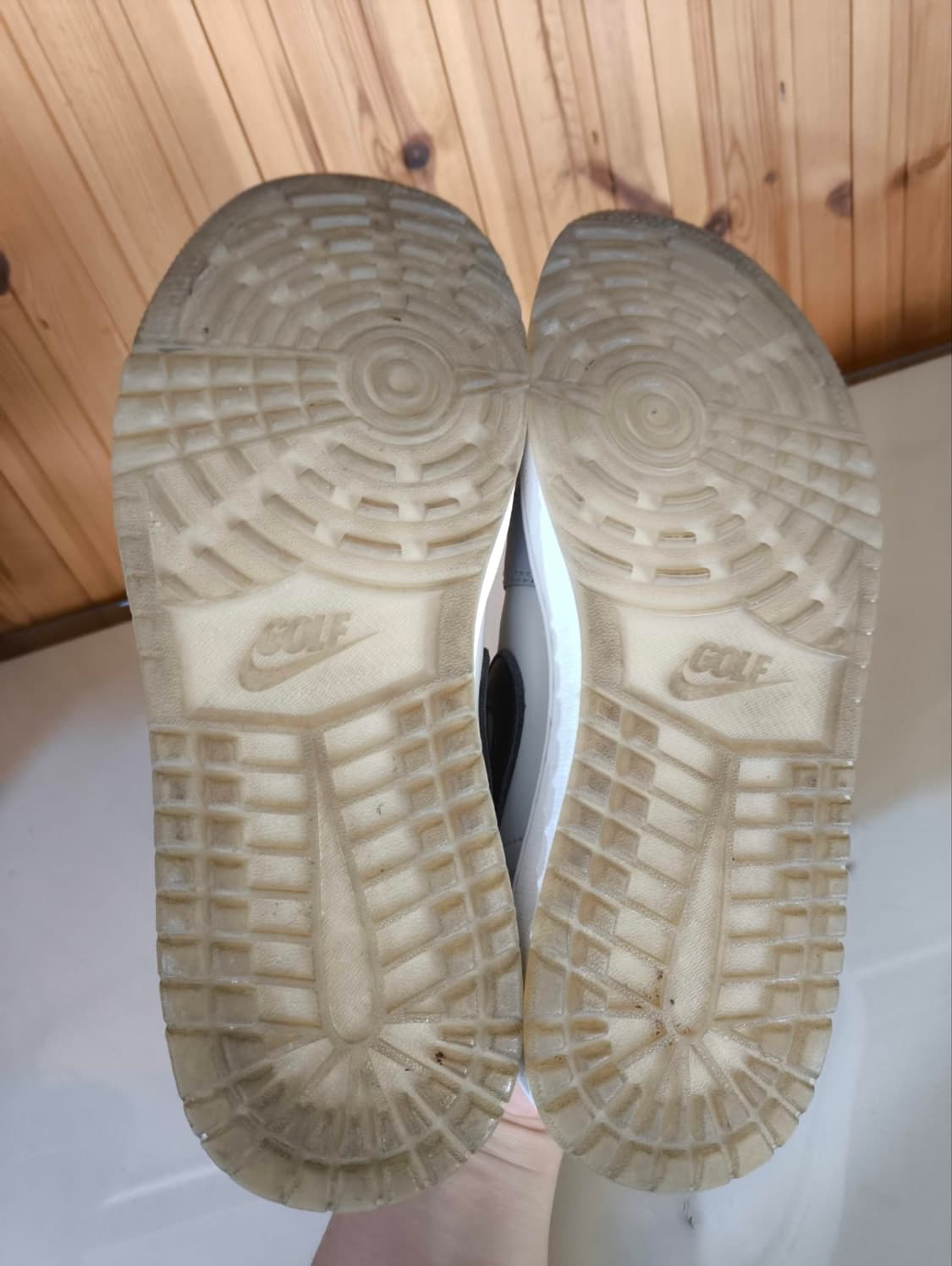 260mm 조던1 울프그레이 골프화 스파이크리스 상품이미지9