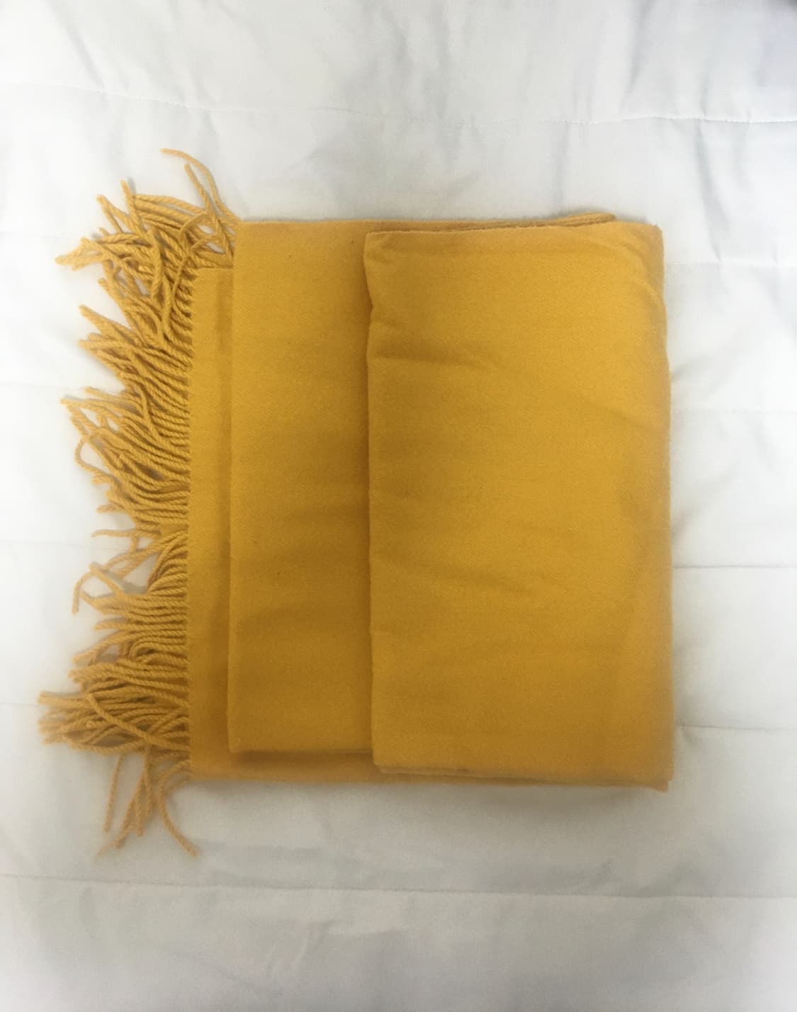 빈티지 노랑색 목도리 상품이미지1