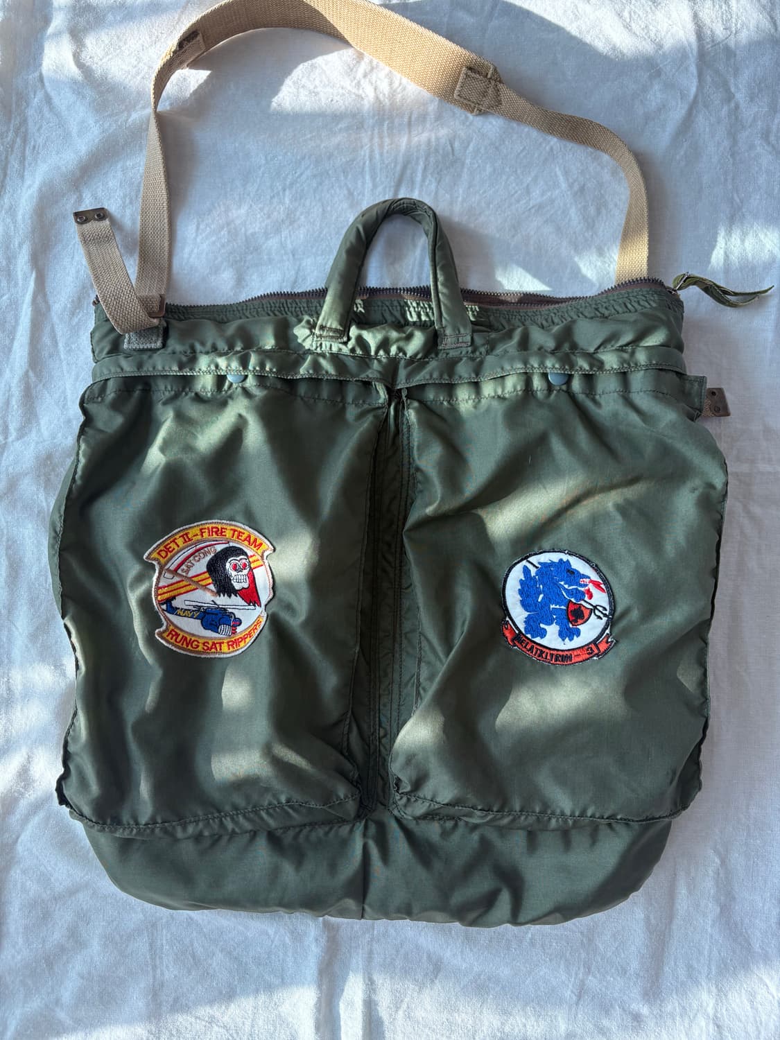 70s 헬멧백 타올 내피 상품이미지1